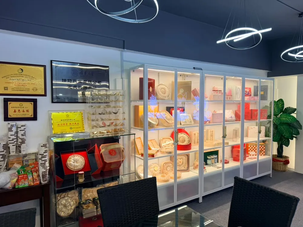 燕窝产品展示与认证陈列
