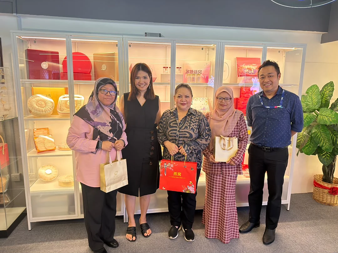 MATRADE 代表团到访星宸燕窝产品展厅