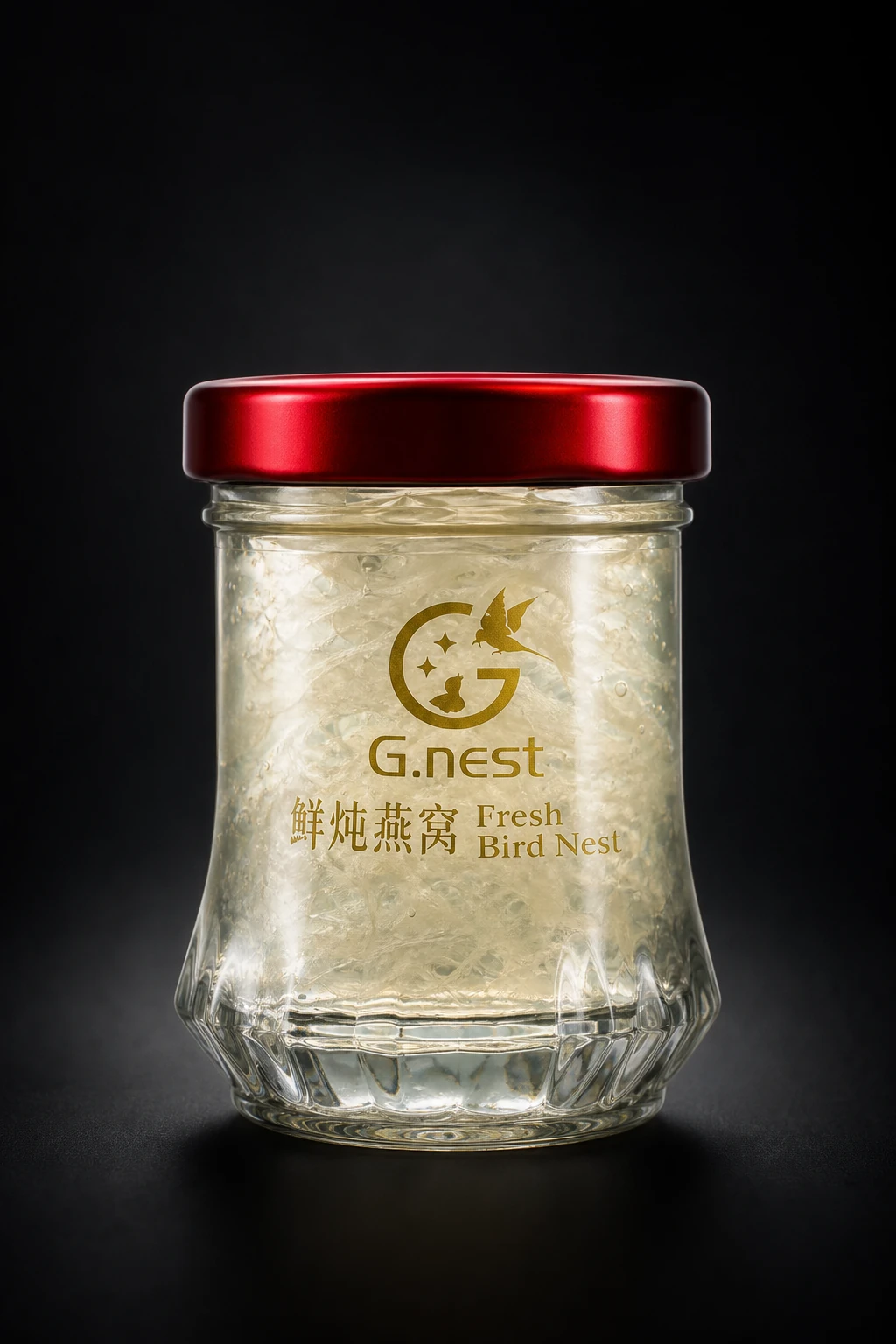 鲜炖燕窝产品实拍 · 玻璃瓶装